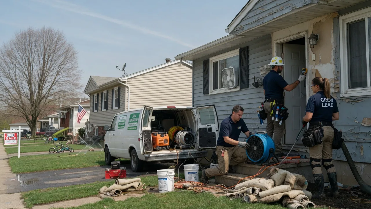 Flood Cleanup in Huntsville, AL near me