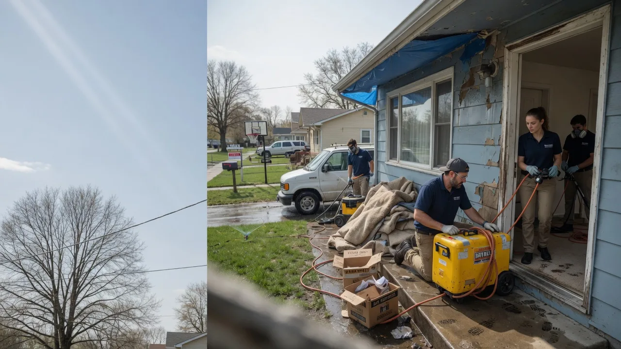 Basement Flood Cleanup in Huntsville, AL near me